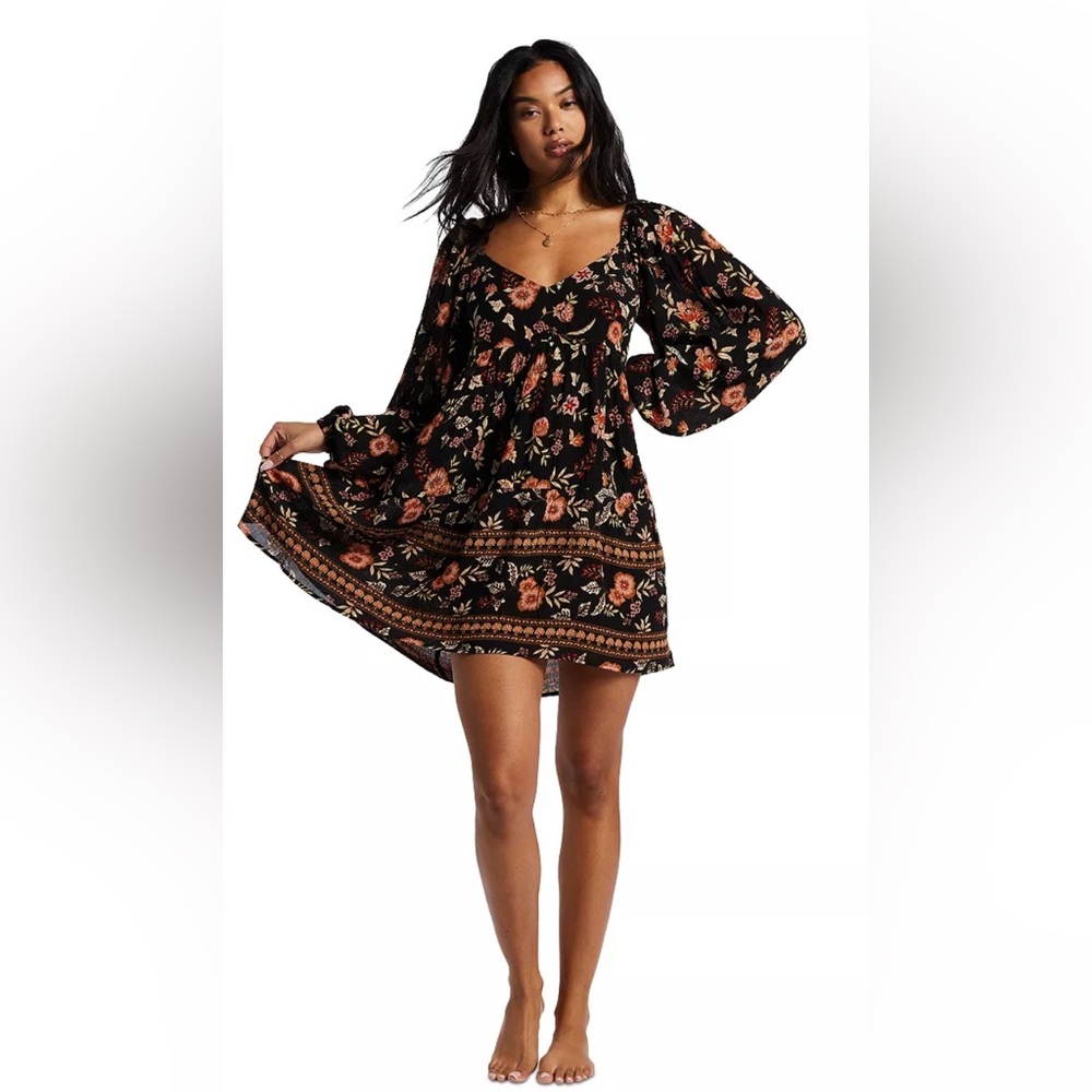 Billabong Lost Days Moon Dress- Medium